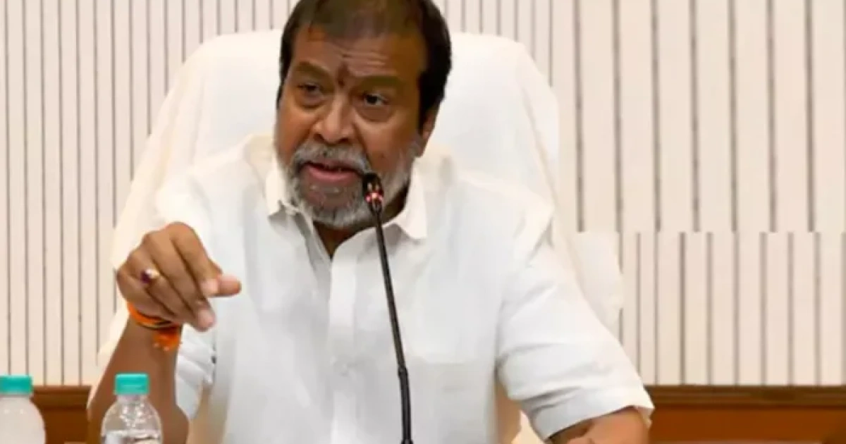 false propaganda against basti hospitals for political gain minister damodar rajanarsimha